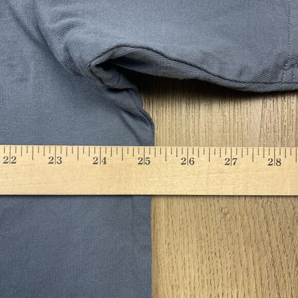 G-Star RAW Shirt Mens XL Blue Oversized Fit Just The Product Logo Tee Crewneck - Picture 8 of 10